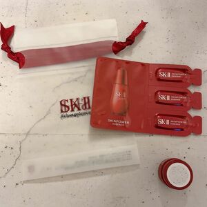 【2点セット】SK-II エスケーツー　スキンパワー　エッセンス　アドバンスト　クリーム　美容液　サンプル