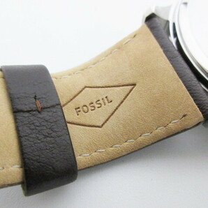 未使用稼働品 FOSSIL フォッシル クロノグラフ BQ1129 クオーツ メンズ 腕時計 の画像6