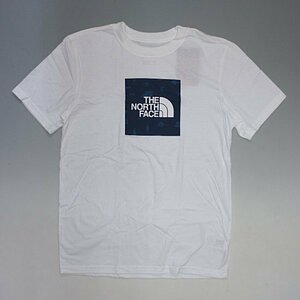 【SALE】THE NORTH FACE ノースフェイス【本物・新品】ボックスロゴ キャンプギア落とし込みデザインTシャツ北米企画■白 M ※メール便可