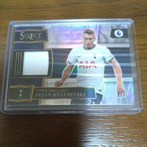 2022-23 panini select EPL soccer DEJAN KULUSEVSKI レリックカード トッテナム・ホットスパーFC