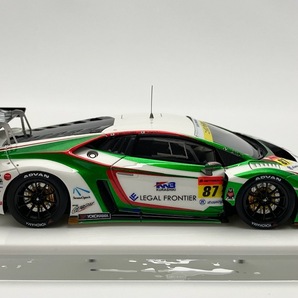 未使用【絶版】MAKE UP EBBRO エブロ 1/43 LEGAL FRONTIER LAMBORGHINI GT3 リーガルフロンティア ウラカン ランボルギーニ【45661】の画像5