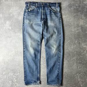 ヒゲ 80s USA製 Levis 505 0217 デニム パンツ 36 30 / 80年代 アメリカ製 リーバイス ビンテージ ジーンズ ジーパン