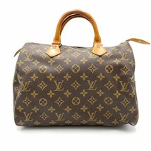 LOUIS VUITTON ルイヴィトン モノグラム スピーディ 30 ミニボストンバッグ ハンドバッグ ブラウン _画像2