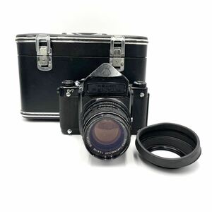 ASAHI PENTAX アサヒ ペンタックス 6X7 TAKUMAR Super-Multi-Coated 1:2.4 105mm ケース 中判カメラ