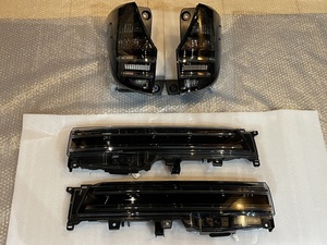 新車外し 美品 現行90系 VOXY 純正 テール 4点セット ヴォクシー KOITO V1-8 V1-9 BL BR ZWR90W ZWR95W MZRA90W MZRA95W