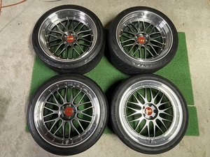 極太 美品 本物 BBS LM R35 GT-Rサイズ 20×10.5J ET＋20 / 20×9.5J ET＋40 PCD114.3 5H LM239 LM238 DB-SLD BS POTENZA RE-71R GTR