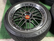 極太 美品 本物 BBS LM R35 GT-Rサイズ 20×10.5J ET＋20 / 20×9.5J ET＋40 PCD114.3 5H LM239 LM238 DB-SLD BS POTENZA RE-71R GTR_画像7