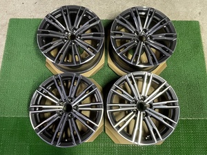 美品 BMW G20 / G21 Mスポーツ 純正 18×8.5J ET＋40 / 18×7.5J ET＋25 PCD112 5H 3シリーズ ダブルスポーク スタイリング790M