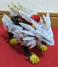 ゾイドワイルド ビーストライガー ゼロ アーマーパーツキット クリアパーツ 装着 ZOIDS バトハン 争奪戦 当選品 非売品_画像2