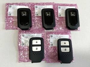 [5 piece set ] new goods unused original HONDA Honda smart key 2 button TDK-J51/CY-KH45H2BJ Fit Freed Jade etc. keyless remote control 