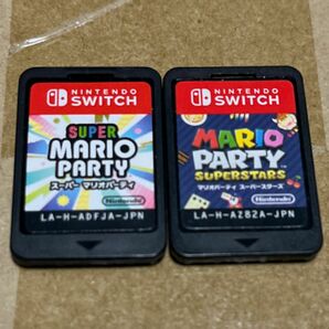 【Switch】 スーパー マリオパーティ [通常版] マリオパーティ スーパースターズ 2点セット 美品 最安値