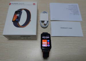 HUAWEI Band 8 (ASK-B19) Amazon.co.jp限定モデル ナイロンブラック