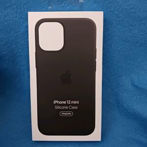 【未開封正規品】iPhone 12 mini ブラック 黒 シリコン 在庫ラスト