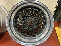 SSR ボルクレーシング 旧車 メッシュ 当時物 深リム RAYS 8.5J 15インチ PCD114.3 4穴_画像2