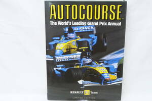 AUTOCOURSE 2002-2003 Grand Prix Annual RENAULT F1 Team 英語 約24x32cm 272ページ 