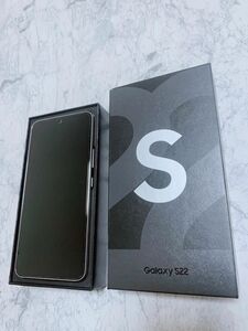 【美品】Galaxy S22 PhantomWhite SIMフリー・ケース付き
