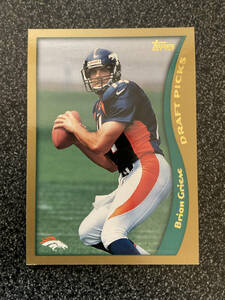 NFL Broncos ブロンコス 1998 Topps #346 Brian Griese RC