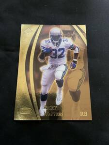 NFL Seahawks シーホークス 1998 Collector's Edge Masters 50-point Gold #155 Ricky Watters/150