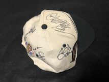 ジョーダン 、ピッペン、ロッドマン直筆サイン入りキャップ　シカゴブルズ　Micheal jordan signed Gap 1996 Chicago bulls _画像5