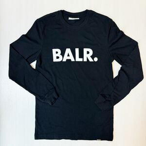 【BALR.】ロングTシャツ ブラック 黒 ロングスリーブTシャツ ボーラー XS Tシャツ ロンT 長袖Tシャツ ロゴT