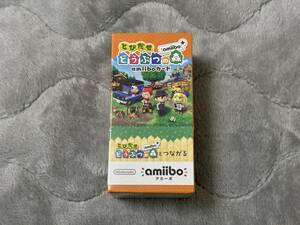  Amiibo amiibo card 1BOX 20 pack new goods unopened jump .. Animal Crossing 
