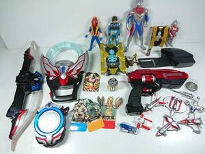  Ultraman metamorphosis item weapon mechanism figure etc. Junk set dash riser o-b ring ekste visor etc. 