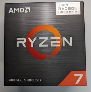 K AMD Ryzen 7 5700G BOX 純正クーラーのみ　新品未使用品　クーラーのみですCPUは付属しません