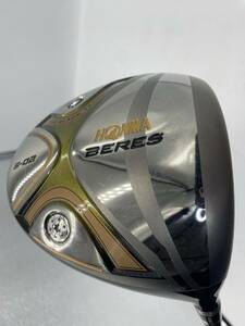 １円スタート【良品】ホンマ ベレス ドライバー《1W/9°》HONMA BERES S-02《SR》ARMRQ 純正カーボン シャフト美品 ゴルフ