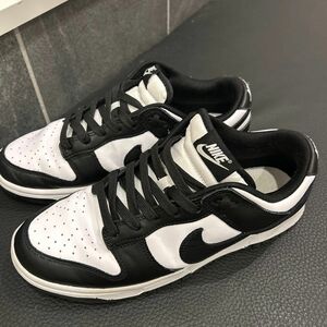 ナイキ NIKE スニーカー　パンダダンク　ダンクロー　dunk low 26.5