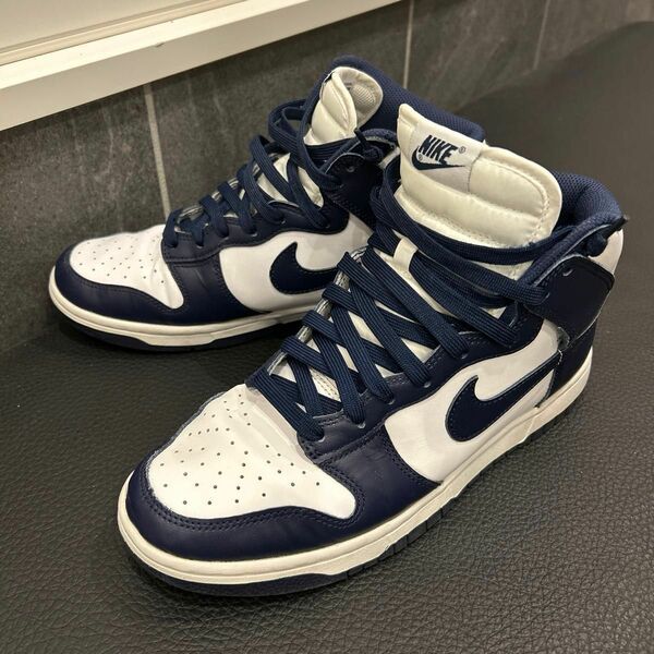 NIKE ナイキ　dunk ダンクハイ　チャンピオンシップネイビー　26.5 ハイ HI