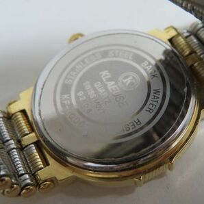 1238/ha/04.25 klaeuse クロイゼ ストーン付き クオーツ KF-3000 KF-2900 クオーツ 腕時計の画像4
