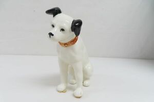 1264/ti/04.15 Victor 犬の置物　ビクター犬ニッパー　 陶器