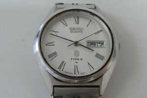 1285/sk/04.22 SEIKO TYPE Ⅱ QZ セイコー メンズ腕時計 タイプ2 4623-8020 デイデイト ヴィンテージ