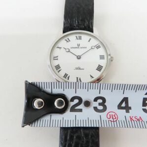 1282/sk/04.16 ユニバーサルジュネーブ Altesse 101.81.461 QZ ホワイトローマン文字盤 QZ TLG メンズ腕時計の画像9