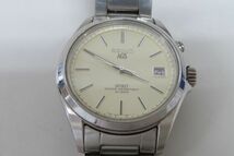 1323/ti/04.29 SEIKO　AGS　SPIRIT　WATER RESISTANT　10BAR　5M42-0E10　クォーツ_画像1