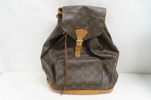 1452/ms/05.20 ルイ ヴィトン LOUIS VUITTON モノグラム モンスリ GM リュック M51135 訳あり