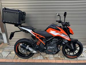 KTM 250 DUKE【202006 総Odometer4896km】Carrier 65Lリアボックスincluded 低走行 USBincluded