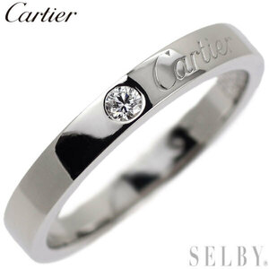  Cartier Pt950 diamond ring en gray bdo50 number exhibition 4 week SELBY