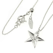 wish upon a star Pt ダイヤモンド ペンダントネックレス 0.053ct D0.06ct スター 新入荷 出品1週目 SELBY_画像2