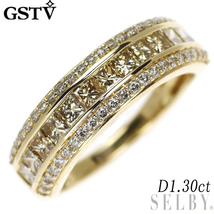 GSTV K18YG ダイヤモンド リング 1.30ct 最終 出品6週目 SELBY_画像1