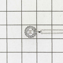 Pt900/ Pt850 ローズカット ダイヤモンド ペンダントネックレス 0.33ct D0.08ct 出品4週目 SELBY_画像3