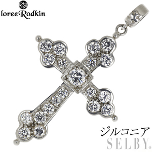  Loree Rodkin SV zirconia pendant top XLarge model Cross exhibition 5 week SELBY