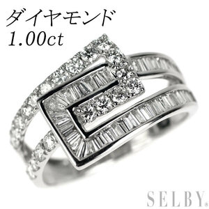 Pt900 ダイヤモンド リング 1.00ct 出品3週目 SELBY