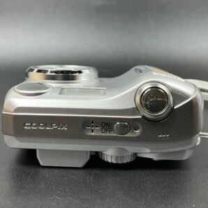 仙104 Nikon COOLPIX E3200 デジカメ コンデジ コンパクトデジタルカメラ シルバー ニコン クールピクス 付属品ありの画像6