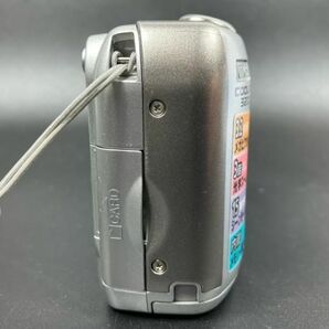 仙104 Nikon COOLPIX E3200 デジカメ コンデジ コンパクトデジタルカメラ シルバー ニコン クールピクス 付属品ありの画像4