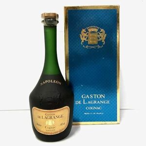 .101[ not yet . plug ]NAPOLEON GASTON DE LAGRANGE cognac brandy 40% 700ml box attaching Napoleon Gaston drag Ran ju old sake 