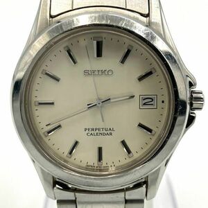 仙14 セイコー パーペチュアル カレンダー 8F32-00P0 腕時計 クォーツ デイト アナログ 3針 メンズ SEIKO PERPETUAL CALENDAR