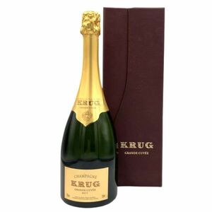 仙104【未開栓】KRUG GRANDE CUVEE クリュッグ グランキュヴェ ブリュット シャンパン 750ml 12.5% 箱付き 果実酒