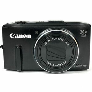 仙102 Canon PowerShot SX280 HS PC1886 デジカメ コンデジ コンパクトデジタルカメラ ブラックカラー キャノン パワーショット 黒