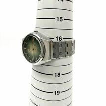 仙105 SEIKO TYPE Ⅱ 0903-8120 腕時計 クォーツ デイデイト グリーン文字盤 ラウンド セイコー タイプ2 メンズ 3針_画像10